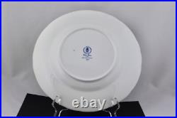 Royal Crown Derby Blue Aves 10-1/2 Dinner Plate Mint