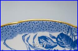 Royal Crown Derby Blue Aves Dinner Plate- 10 5/8 FREE USA SHIPPING