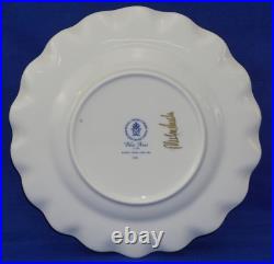 Royal Crown Derby Blue Aves Sheffield Dessert Plate, 8 3/4, SIGNED (G80)