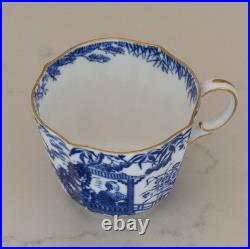 Royal Crown Derby Blue Mikado 3-Piece Tea Trio Cup Saucer Dinner Plate England