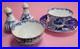 Royal-Crown-Derby-Blue-Mikado-5-PC-Mint-or-Nut-Bowl-Jelly-or-Rice-Pot-S-P-01-jwf