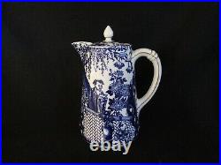 Royal Crown Derby Blue Mikado Cocoa Pot