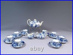 Royal Crown Derby Blue Mikado Coffee Tea Cup England Cups Sugar Teapot Vintage
