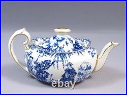 Royal Crown Derby Blue Mikado Coffee Tea Cup England Cups Sugar Teapot Vintage