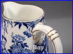 Royal Crown Derby Blue Mikado Hot Water Milk Jug Pot Bone china 1933 LARGE