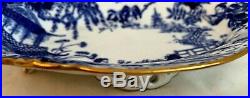 Royal Crown Derby Blue Mikado Oval Footed Dish Date Code 1928