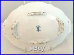 Royal Crown Derby Blue Mikado Oval Footed Dish Date Code 1928