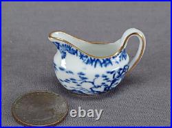 Royal Crown Derby Blue Mikado Pattern Miniature Creamer Circa 1925-1964