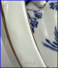 Royal Crown Derby Blue Mikado Water Jug Pitcher 1912 Date Stamp 5 3/4 tall