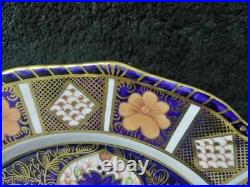 Royal Crown Derby Bone China 1128 Old Imari Pattern Dinner Plate Charger 23CM