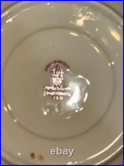 Royal Crown Derby Bone China Imari Trio Cup Saucer Plate, England 2451, Vintage