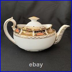 Royal Crown Derby Border Imari Teapot NEAR MINT