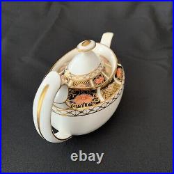 Royal Crown Derby Border Imari Teapot NEAR MINT