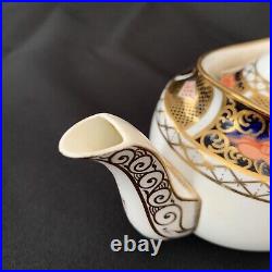 Royal Crown Derby Border Imari Teapot NEAR MINT