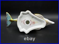 Royal Crown Derby Bottlenose Dolphin Paperweight Bone China England No Stopper