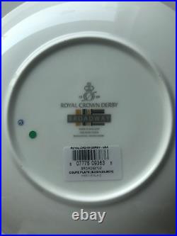 Royal Crown Derby Broadway 8.25 Coupe Plate New With Tags