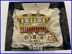 Royal Crown Derby Burton Wagon Gypsy Caravan Paperweight