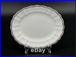 Royal Crown Derby CARLTON BLUE 12 3/4 Bone China Oval Serving Platter