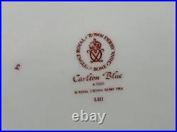 Royal Crown Derby CARLTON BLUE 12 3/4 Bone China Oval Serving Platter