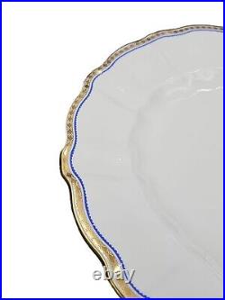 Royal Crown Derby CARLTON BLUE 14 Oval Serving Platter EXCELLENT Bone China