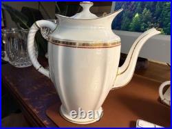 Royal Crown Derby CARLTON RED Coffee Pot RARE MINT Condition 1st Quality
