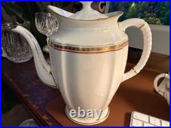 Royal Crown Derby CARLTON RED Coffee Pot RARE MINT Condition 1st Quality