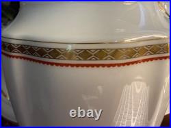 Royal Crown Derby CARLTON RED Coffee Pot RARE MINT Condition 1st Quality