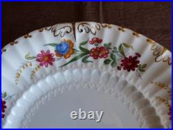 Royal Crown Derby CHATSWORTH A798 Six Pastry Trio Sets with DESSERT CAKE PLATE