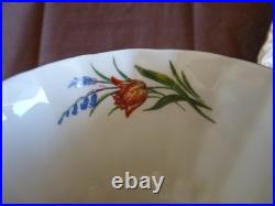 Royal Crown Derby CHATSWORTH A798 Six Pastry Trio Sets with DESSERT CAKE PLATE