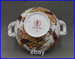 Royal Crown Derby China Olde Avesbury Sauce Boat With Lid & Underplate