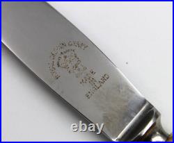 Royal Crown Derby China Traditional Imari 2451 Individual Fruit Knife Set/8 Box