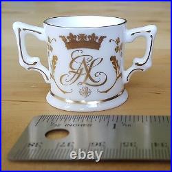 Royal Crown Derby Christening of Prince George, Four Piece Set
