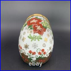 Royal Crown Derby Christmas Hedgehog Paperweight