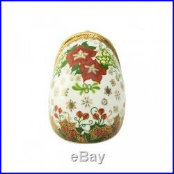 Royal Crown Derby Christmas Hedgehog Paperweight