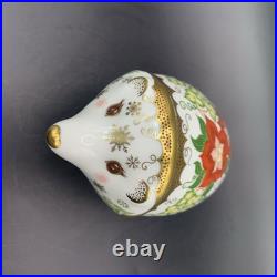 Royal Crown Derby Christmas Hedgehog Paperweight