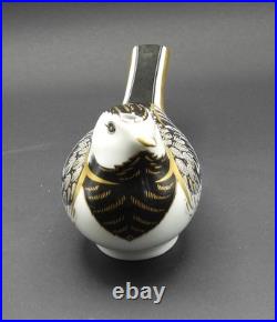 Royal Crown Derby Clipboard Bird Pie Wagtail Multicolor