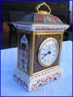 Royal Crown Derby Clock (2)