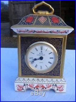 Royal Crown Derby Clock (2)