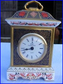 Royal Crown Derby Clock (2)