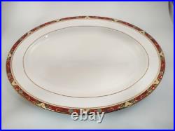 Royal Crown Derby Cloisonné 16 1/4 Oval Serving Platter