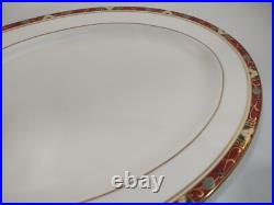 Royal Crown Derby Cloisonné 16 1/4 Oval Serving Platter