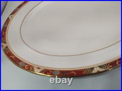 Royal Crown Derby Cloisonné 16 1/4 Oval Serving Platter