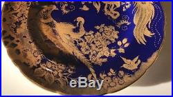 Royal Crown Derby Cobalt/Gold Aves Salad Plate