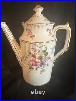 Royal Crown Derby Coffee/Tea Pot. Derbie Posies Pattern