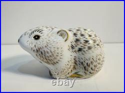 Royal Crown Derby Collectors Guild River Bank Vole Gold Stopper Mint In Box