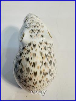 Royal Crown Derby Collectors Guild River Bank Vole Gold Stopper Mint In Box