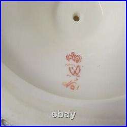 Royal Crown Derby Comport Tazza Footed Serving Plate Kings Pattern 383 Antique