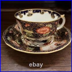 Royal Crown Derby Cup & Saucer #4591 c. 1905 MATCHING SET #1