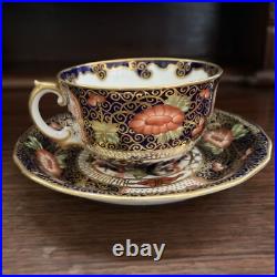 Royal Crown Derby Cup & Saucer #4591 c. 1905 MATCHING SET #1