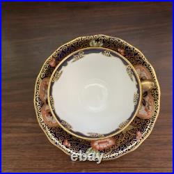 Royal Crown Derby Cup & Saucer #4591 c. 1905 MATCHING SET #1